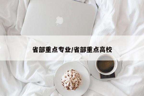 省部重点专业/省部重点高校